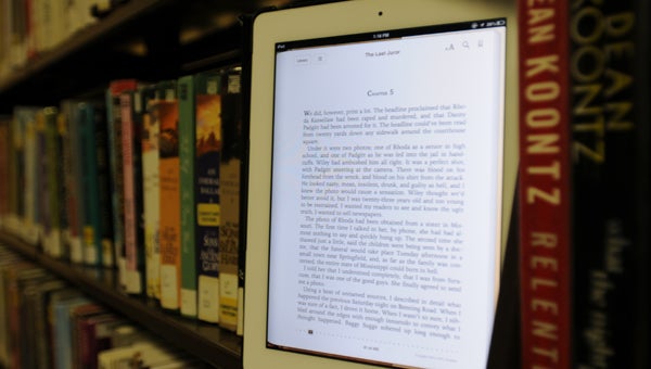 Due to the widespread increase in popularity of digital tablets and similar devices the Greenville-Butler County Public Library will begin to offer E-books on July 1. (Advocate Staff/Andy Brown)