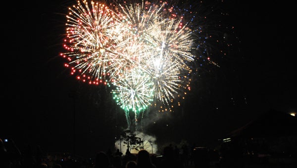 Pyrotecnico, a New Castle, Penn., based company, will create the fireworks display for Greenville’s “Celebrate America,” which is set for Thursday at Greenville High School’s Tiger Stadium. (File Photo)