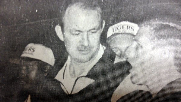 Former Greenville High School head coach Gene Allen, pictured here after leading the Tigers to a 28-14 win over Homewood High School in the 1994 state championship game, has been named interim head coach at Pike Liberal Arts School in Troy. (File Photo)