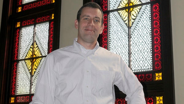 Rob Fossett is the new pastor of First Presbyterian Church in Greenville. He previously served as assistant pastor of worship and education at Trinity Presbyterian Church in St. Louis. (Advocate Staff/Jonathan Bryant)