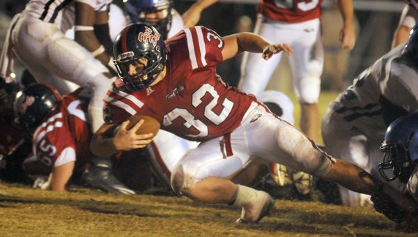 Fort Dale Academy running back Chase Whiddon is one of four FDA players named to the AISA all-star team. (File Photo)