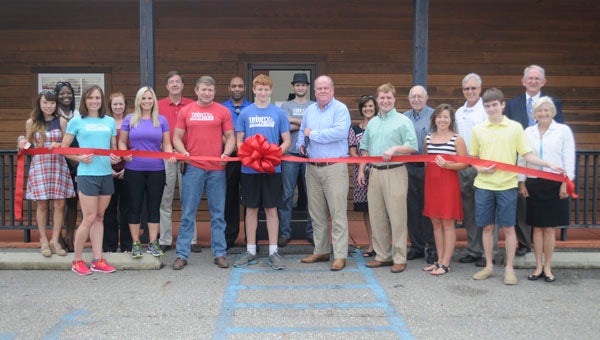 Trinity Fitness has opened a new gym in Greenville. The gym, which is located in the firmer David’s Catfish building, is open 24 hours a day, seven days a week. The Greenville Area Chamber of Commerce and the gym owners held a ribbon cutting on Tuesday. (Advocate Staff/April Gregory)