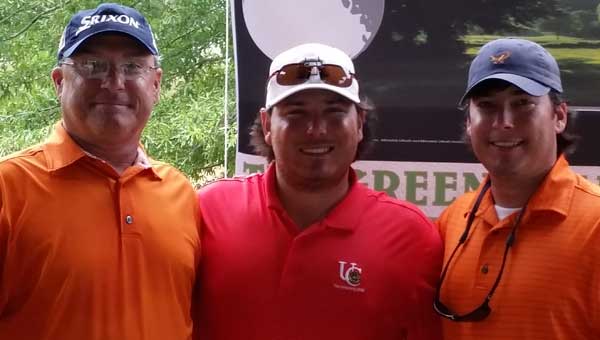 The team of Steve Norman, Paul Norman and Ben Norman finished in first place in this year’s Jaycees Kids Classic golf tournament, which raised $4,000.  The money raised will be used to buy Christmas presents for area foster children.