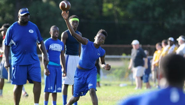 Second-string quarterback JaMichael Stallworth will enter his sophomore year with an extra helping of experience under his belt, thanks to a series of 7-on-7 competitions that the Georgiana Panthers have sought out during the summer.