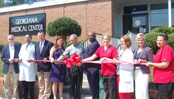 Reliable Home Health and Georgiana Medical Center held the grand opening and ribbon cutting ceremony for the Alabama Wellness & Prevention Center on Tuesday. (Advocate Staff/Beth Hyatt)