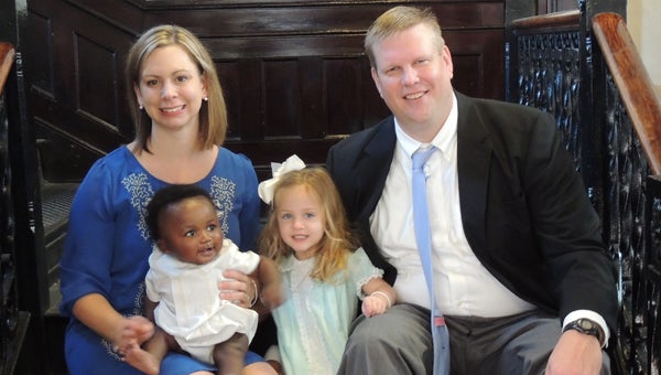 When Rebecca and Dave Bunt first envisioned growing their family, they never imagined they would do so through adoption. Now, the couple can’t imagine things happening any other way. (Courtesy Photo)