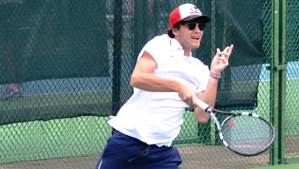 FDA junior Hunter Craig fought ably Monday, but it wasn’t enough to turn the tide against the state’s top competitors as Fort Dale’s tennis teams fell at the AISA state tournament.