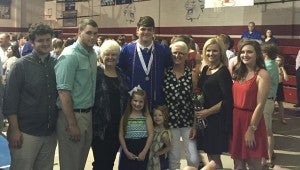  Preston Worley poses with his family after graduation, now a proud CCA class of 2016 graduate. (Photo by Beth Hyatt)