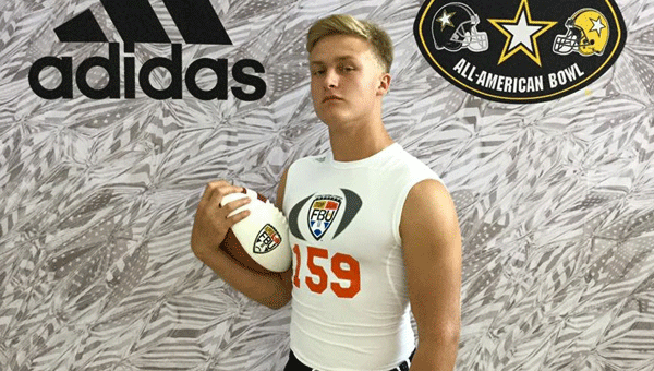 FDA sophomore linebacker Sawyer Hennis turned heads last week during FBU’s National Top Gun Showcase, earning an invite to the San Antonio National Combine in the process.