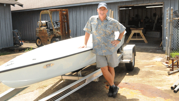 Reid McCormick has spent more than 300 hours of the past year building an 18-foot-long, 5-foot-wide fishing boat with the help of the Camellia City community.  Throughout the experience, he learned just as much about himself as he did building boats.