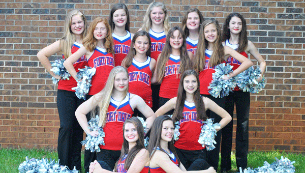 Fort Dale Academy’s junior varsity dance team claimed top honors at the Hooper Academy-hosted AISA state competition Saturday.  Team members are, in no particular order, Hannah Sells, Dailyn Swann, Mackenzie Blackmon, Sydni Bowers, Shalyn Halford, Lilly Boswell, Kelen Kae Fleming, Mary Virginia Meadows, Quinn O’Connor, Makenna Philpot, Anne Kathryn Smith, Mackenzie Turner and Kinley Woodard. 