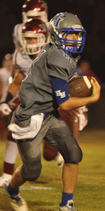 Pictured is sophomore quarterback Daniel Phillips (Photo by Beth Hyatt). 