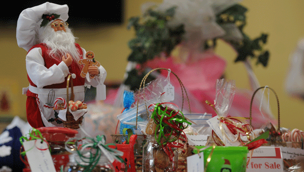 Baked goods, crocheted items and much more were on display at the Greenville-Butler County Public Library during the Hooked on Crochet Club's annual Holiday Bazaar.