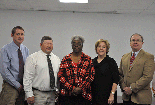 Monday morning,  the Crenshaw County Board of Education board members and other faculty were treated to a breakfast in honor of School Board Member Recognition Month. 
